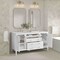 James Martin Vanities 60'' Double Vanity, Bright White w/ 3 CM White Zeus Quartz Top 485-V60D-BW-3WZ - alternate 5